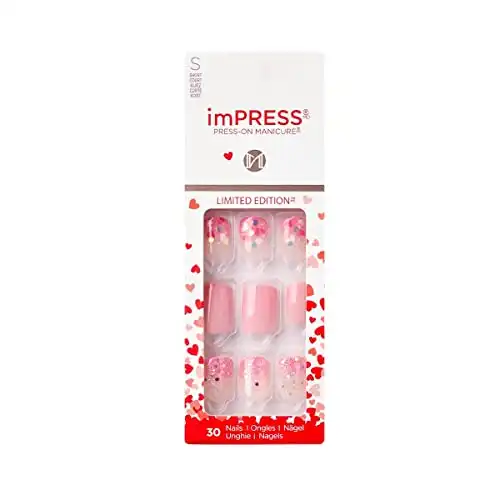 Kiss imPRESS Lovely Day Press on Nails, Valentine's Day