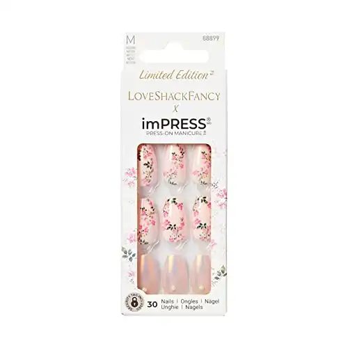 KISS LoveShackFancy x imPRESS Press-On Manicure Limited Edition, Style 