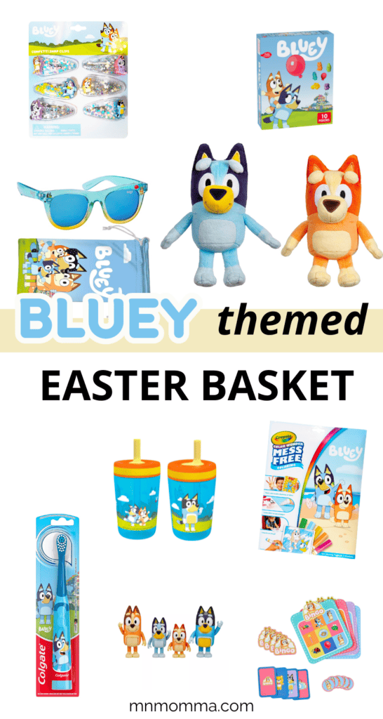Bluey Themed Easter Basket Ideas
