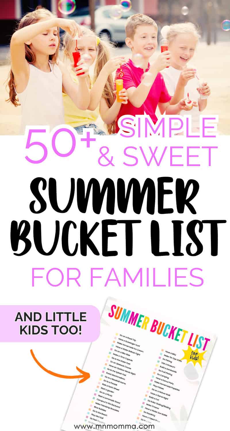 The Ultimate Summer Bucket List Ideas for Kids (over 100+ ideas ...