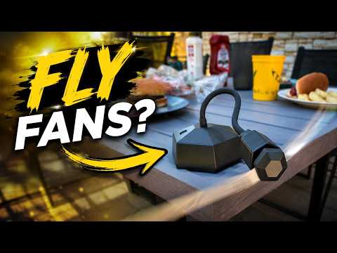 VEUIEIZT Fly Fans for Tables: 360° Adjustable Gooseneck Tabletop Fan