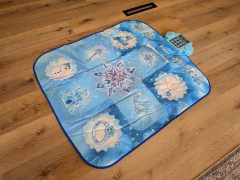 LZFYMXOK Dance Mat: 9-Button Playmat with 8 Challenge Levels and LED Score