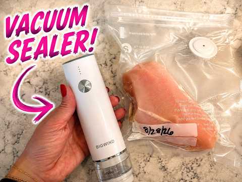 My Quick Review of the Bigwind Compact Handheld Vacuum Sealer