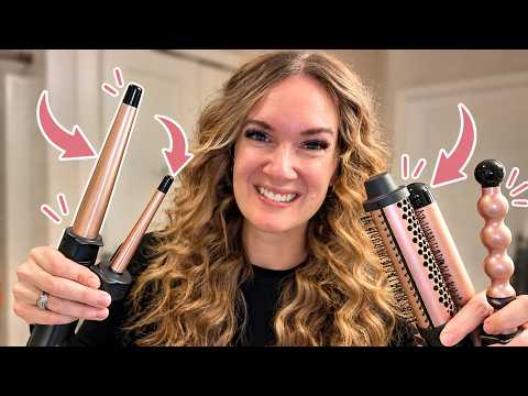 Transform Your Hair: 5 Stunning Curls with the Lopeie 5 in 1 Curling Iron