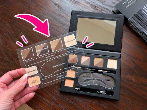 Aesthetica Brow Contour Kit: Master Your Brows (16-Piece Unboxed)