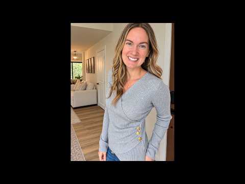 Sparkle & Style: CHICME V-Neck Sweaters for Everyday Chic