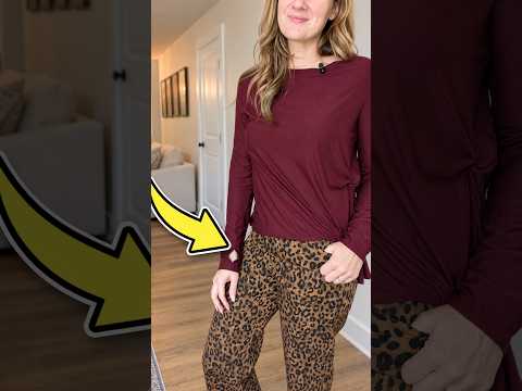 Vetinee Leopard Print Wide-Leg Jeans Try-On: Stylish and Comfortable for Concerts